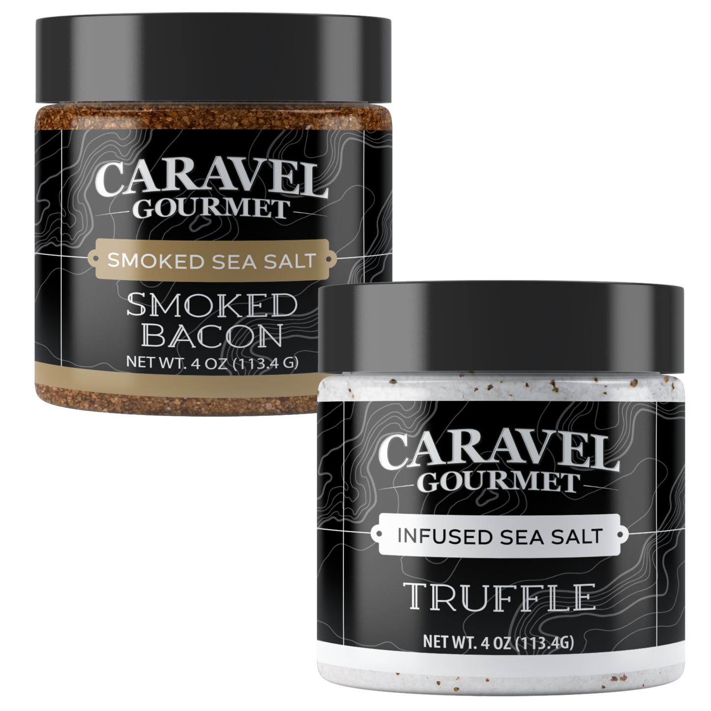 Combo: Black Truffle & Smoked Bacon Sea Salt