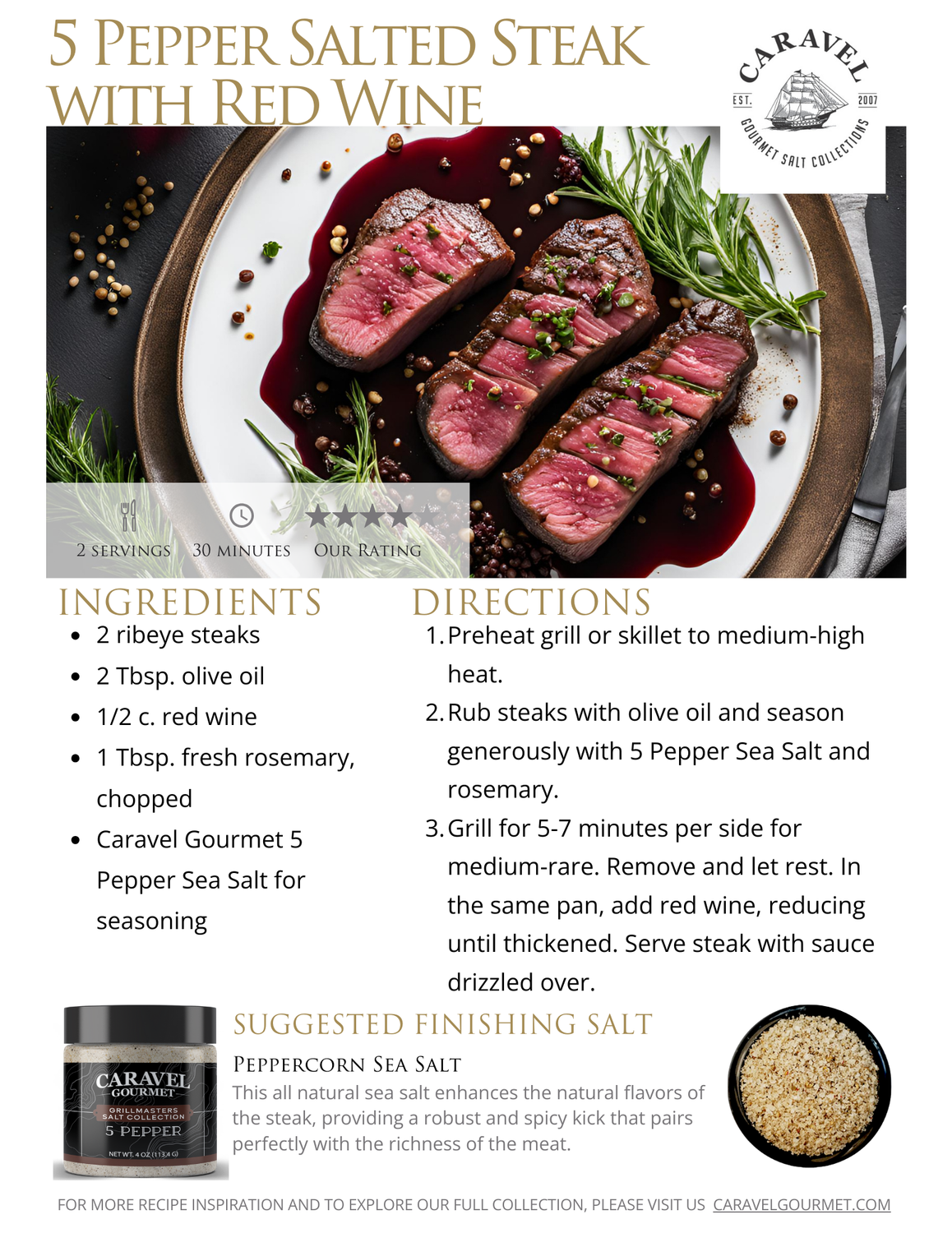 The Salty Chef - Valentine's Day - Recipe Collection
