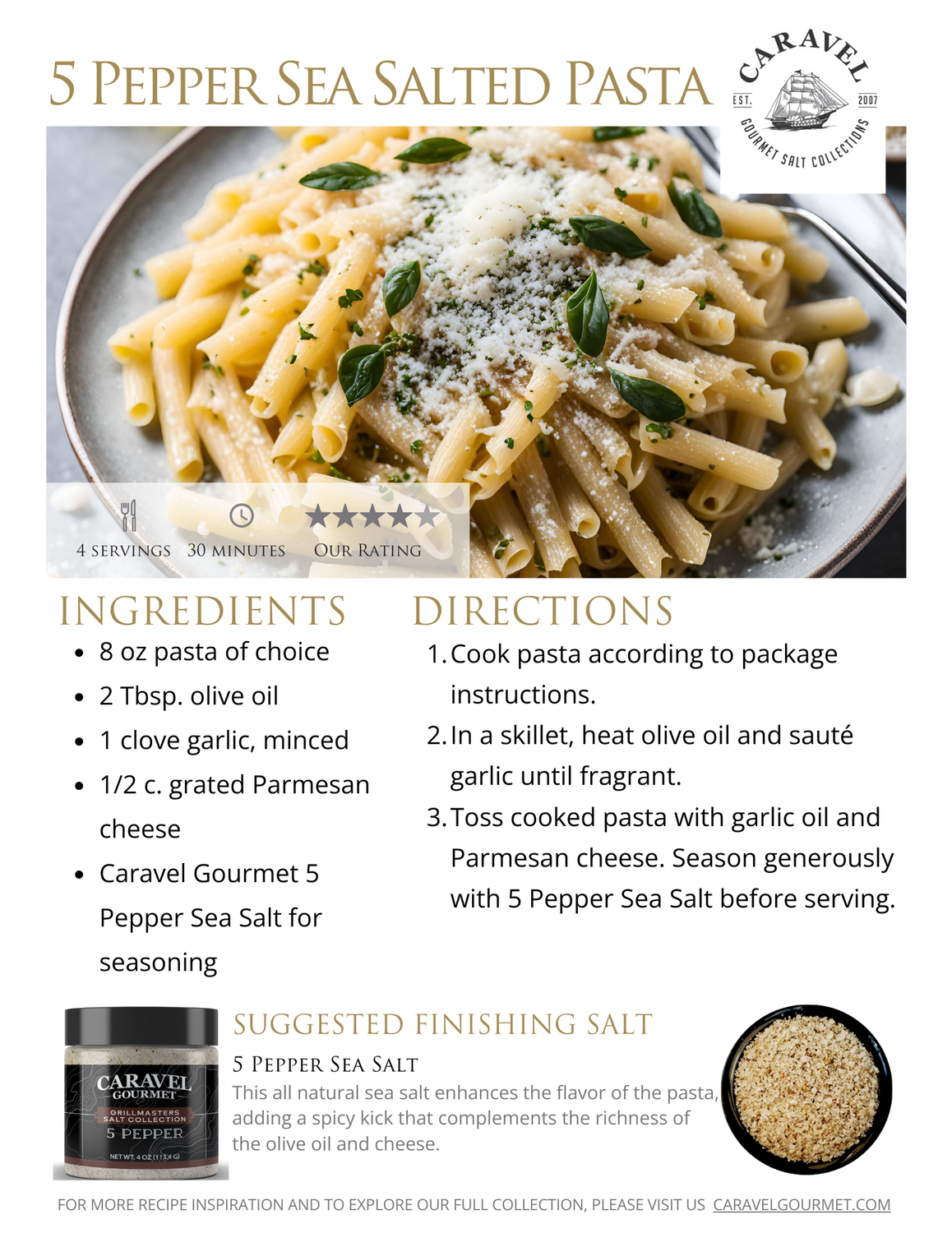 The Salty Chef - Valentine's Day - Recipe Collection