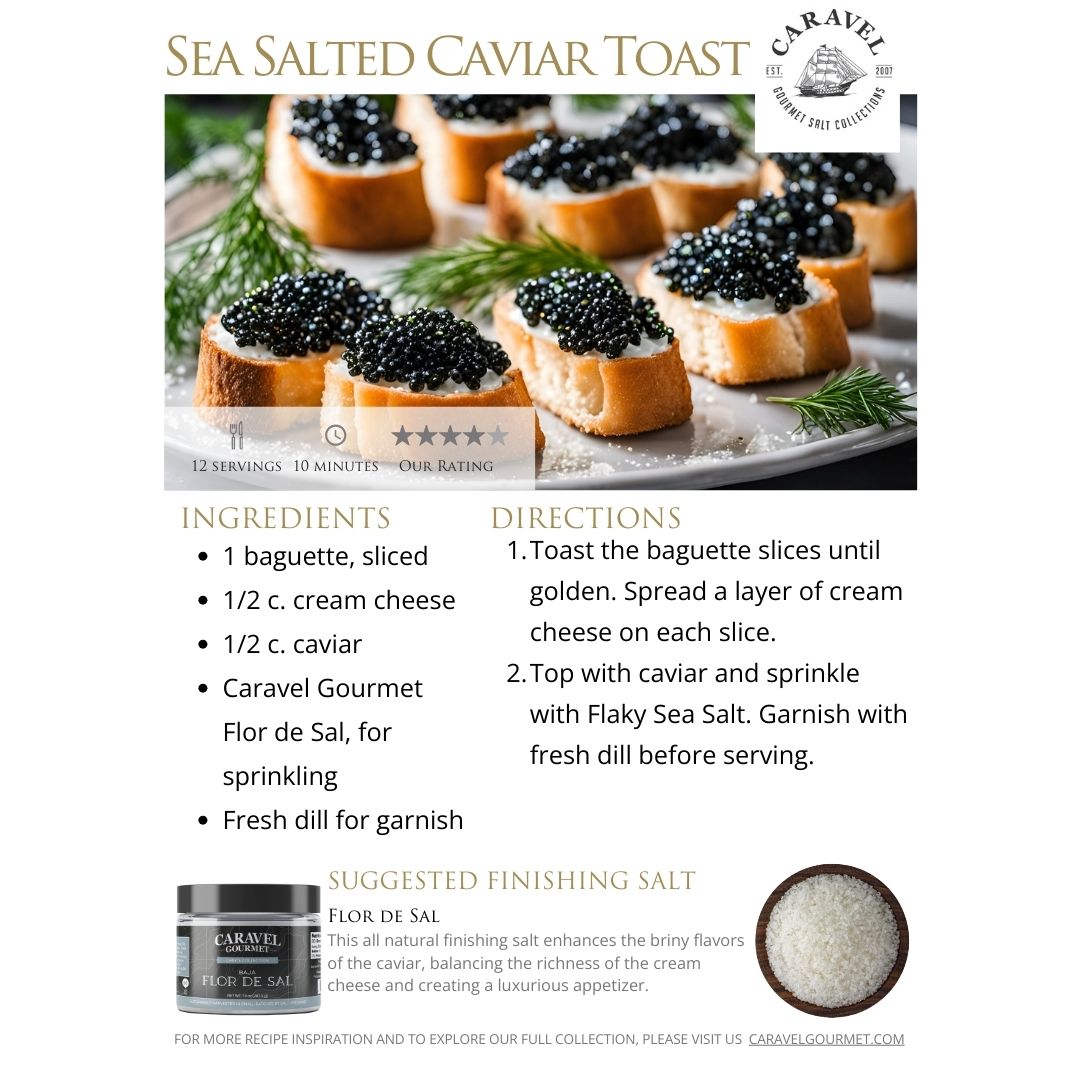 The Salty Chef - NYE Party Bites - Recipe Collection