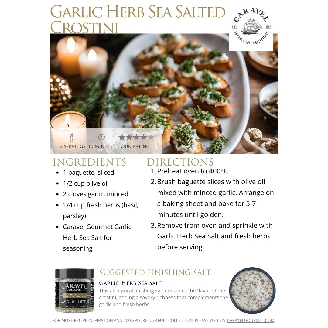 The Salty Chef - NYE Party Bites - Recipe Collection