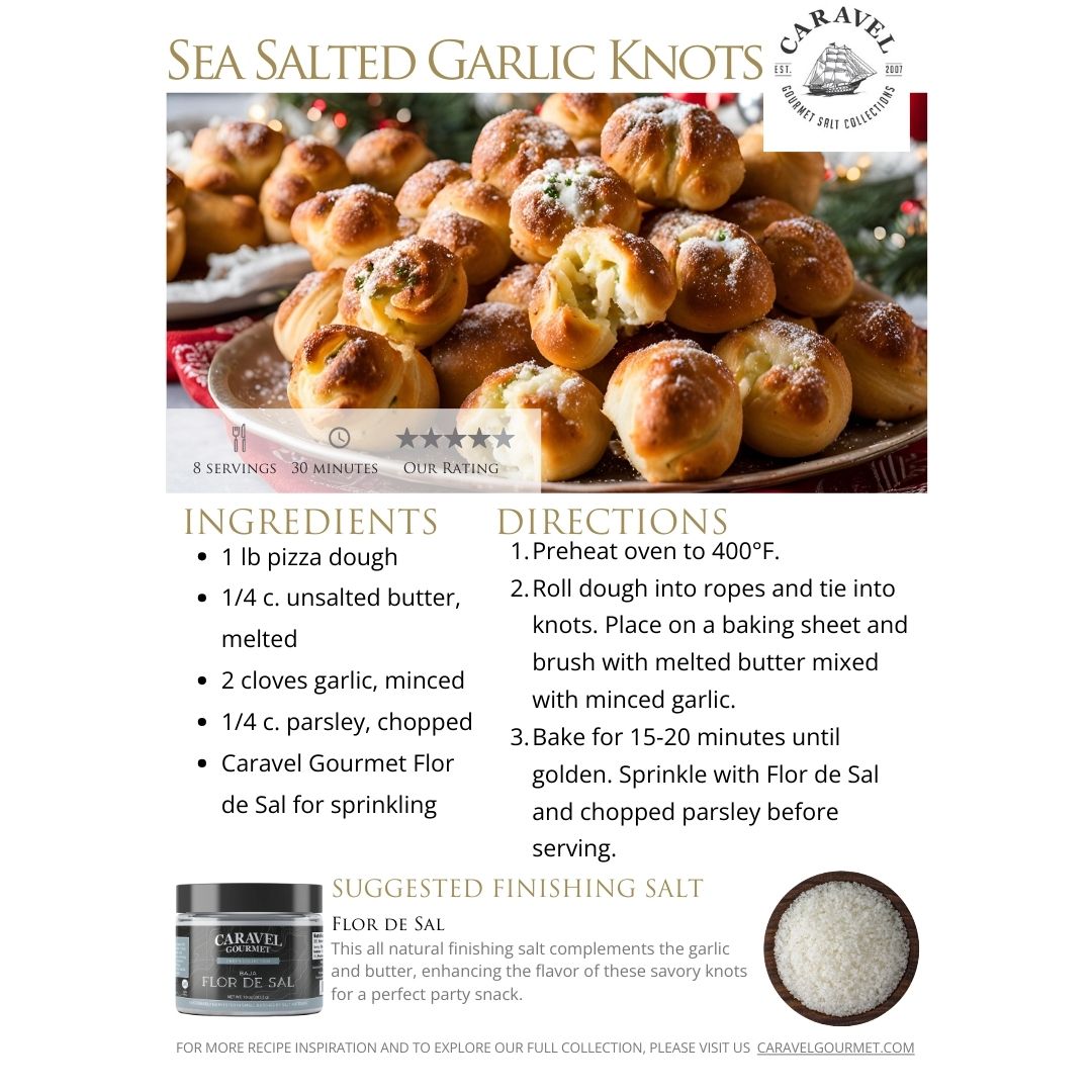 The Salty Chef - NYE Party Bites - Recipe Collection