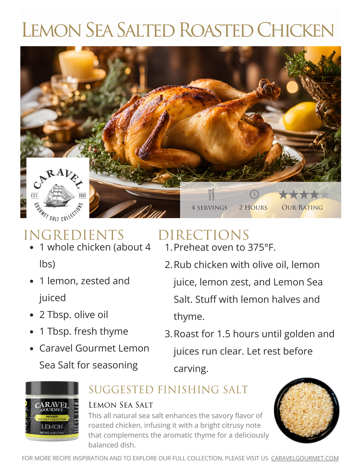 The Salty Chef - Valentine's Day - Recipe Collection