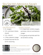 The Salty Chef - Spring Greens - Recipe Collection