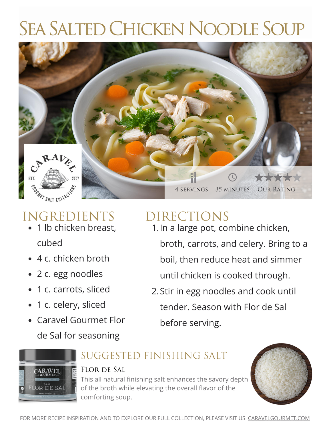 The Salty Chef - Comfort Foods - Recipe Collection