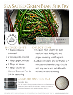 The Salty Chef - Spring Greens - Recipe Collection