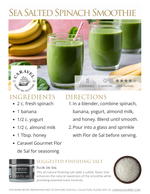 The Salty Chef - Spring Greens - Recipe Collection