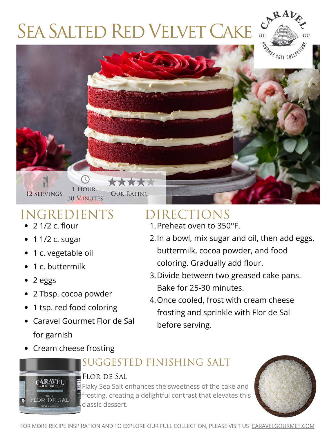 The Salty Chef - Valentine's Day - Recipe Collection
