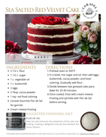 The Salty Chef - Valentine's Day - Recipe Collection