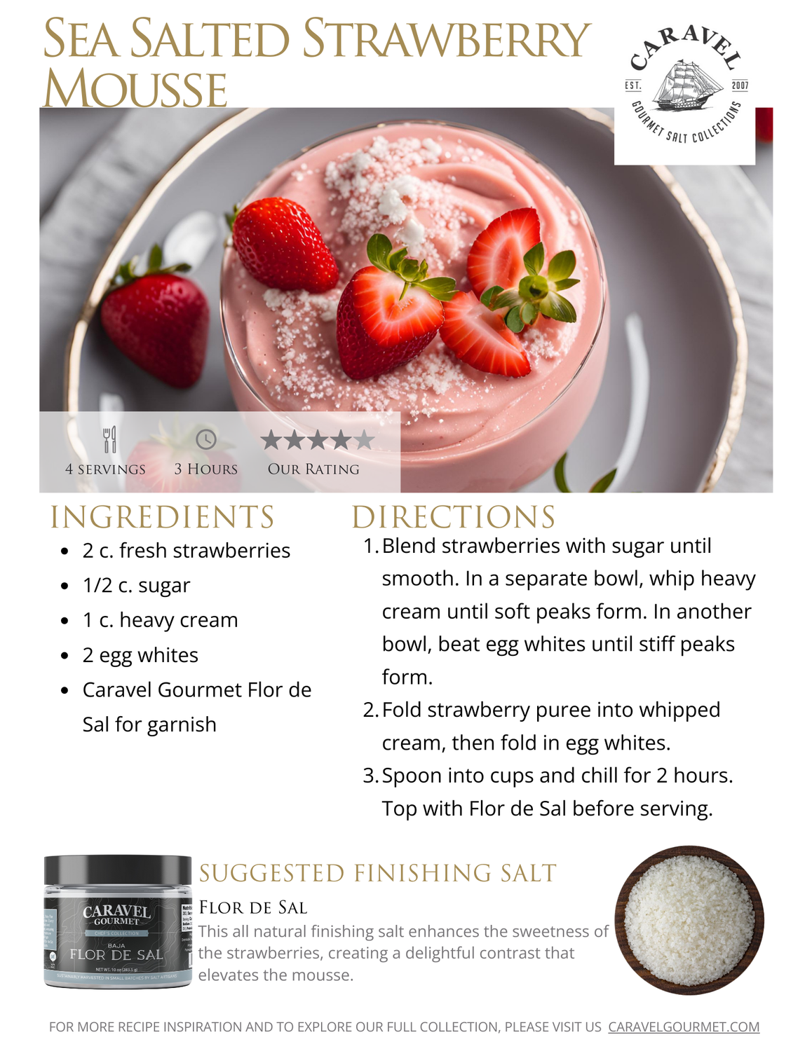 The Salty Chef - Valentine's Day - Recipe Collection