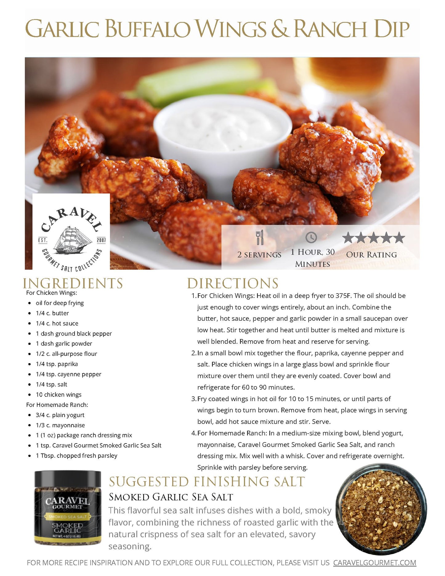 The Salty Chef - Game Day - Recipe Collection