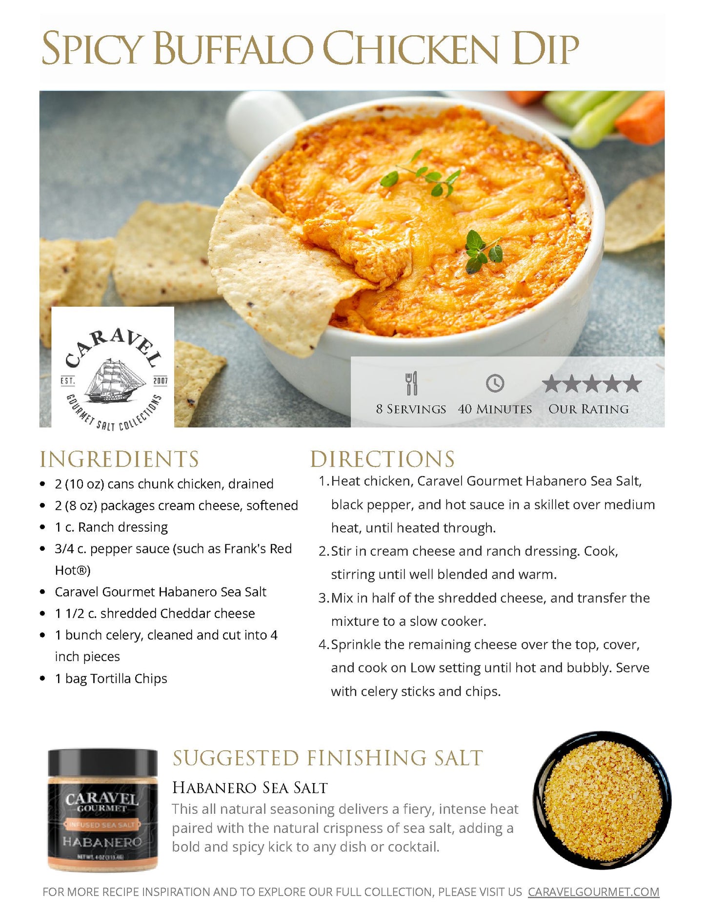 The Salty Chef - Game Day - Recipe Collection