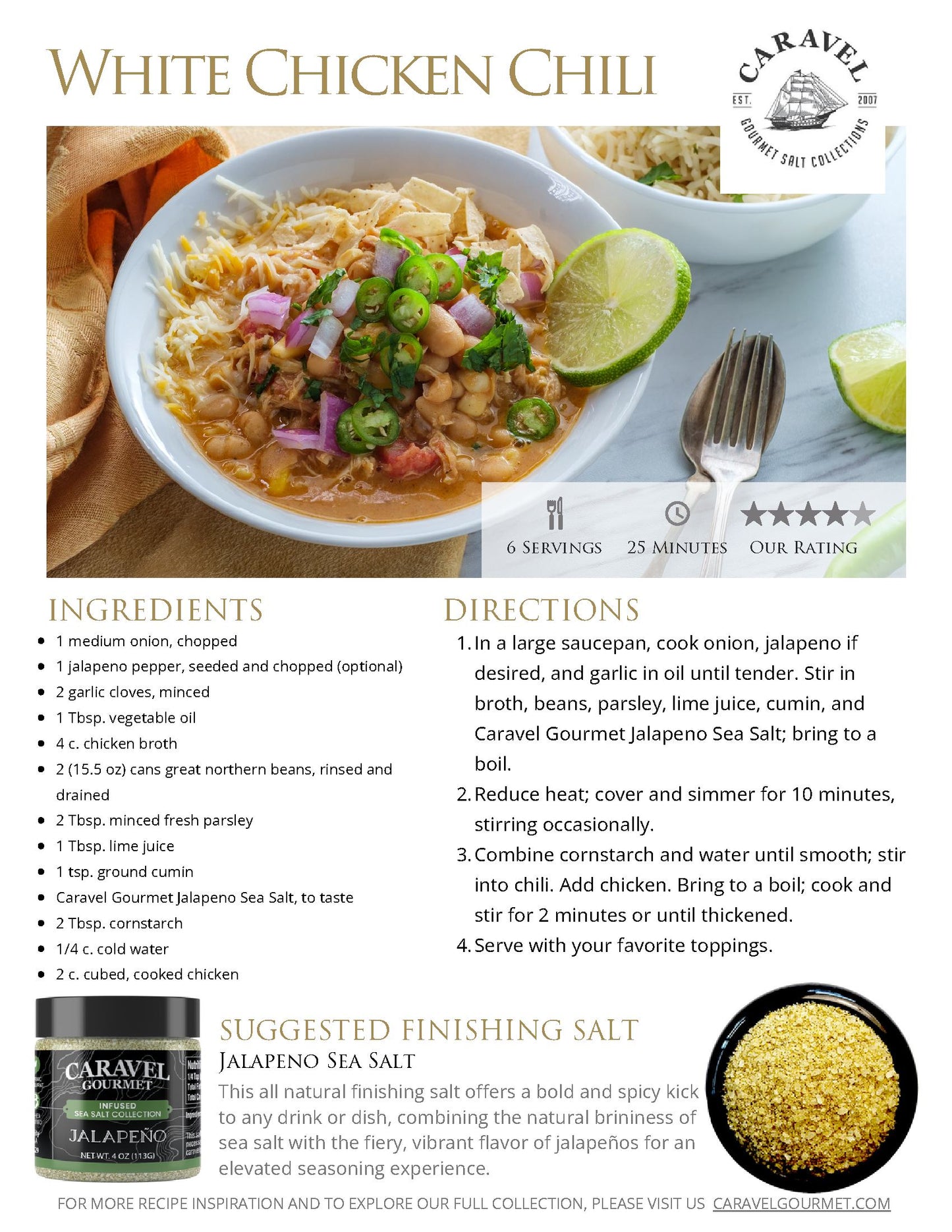 The Salty Chef - Game Day - Recipe Collection