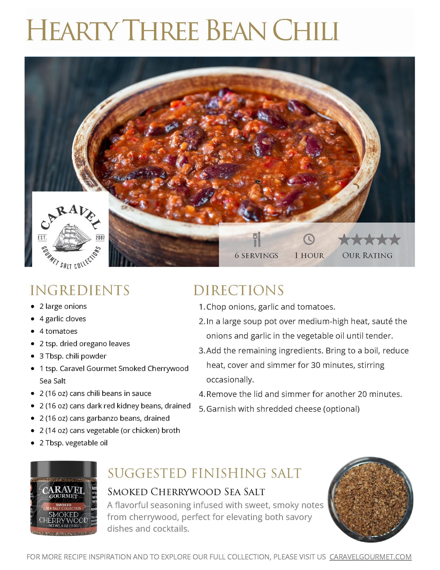 The Salty Chef - Game Day - Recipe Collection