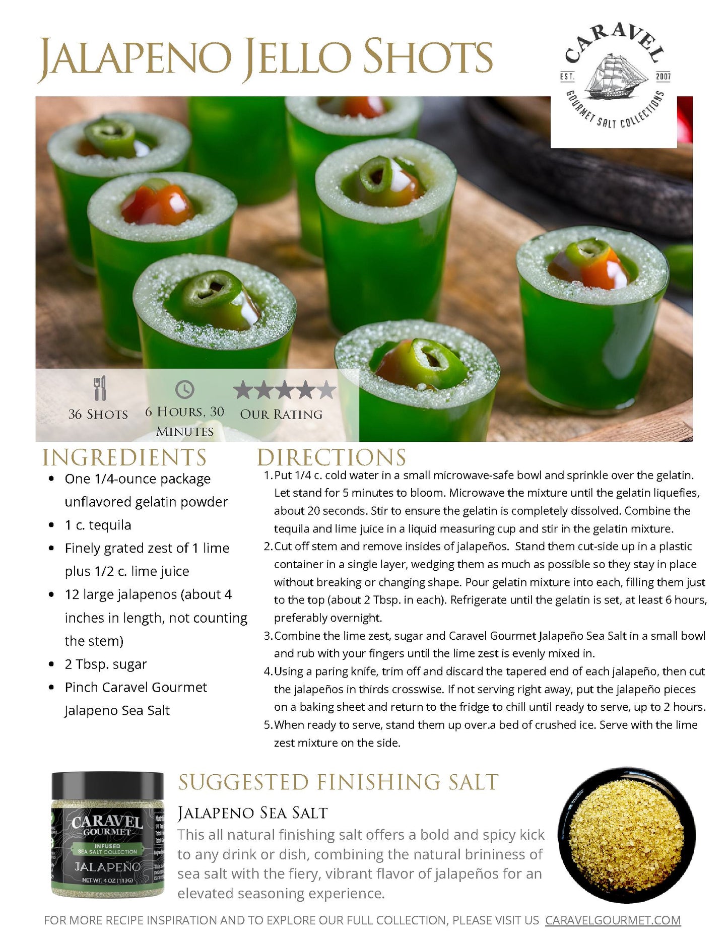 The Salty Chef - Game Day - Recipe Collection