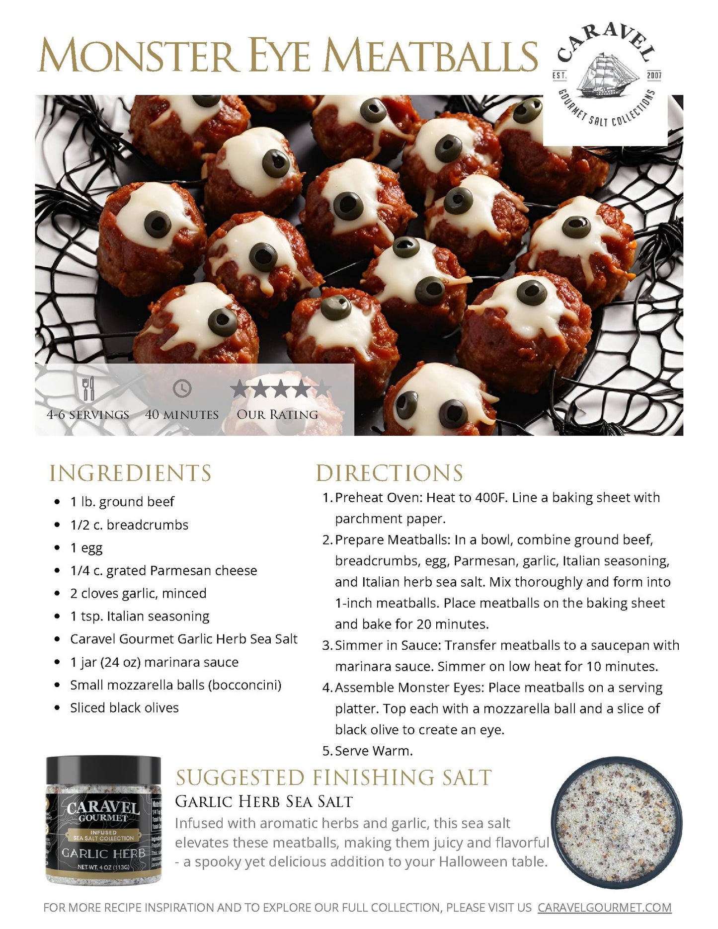 The Salty Chef - Halloween - Recipe Collection