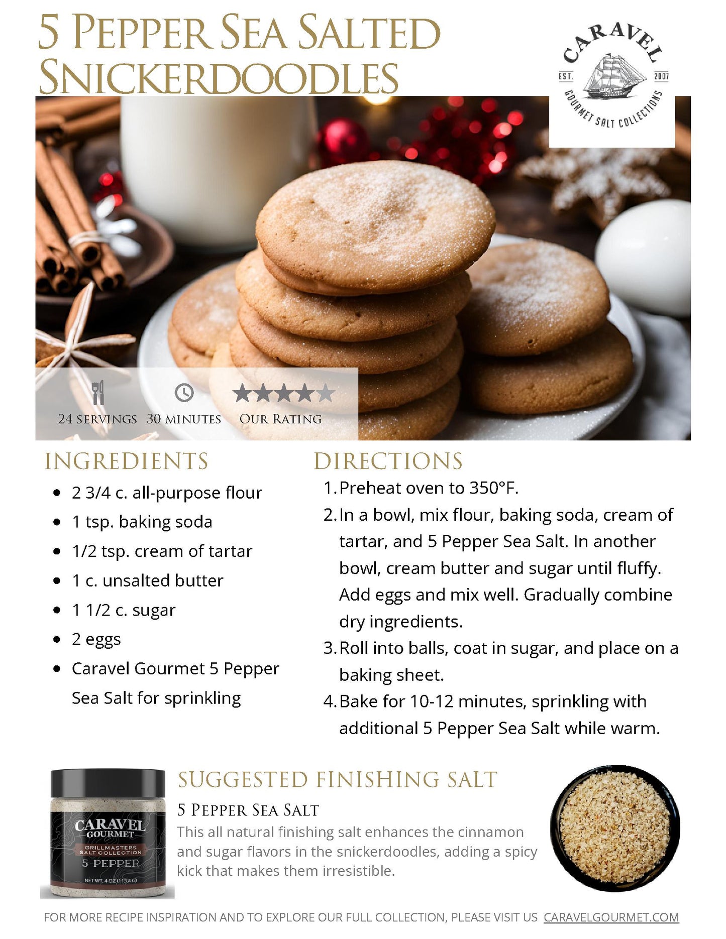 The Salty Chef - Holiday Baking - Recipe Collection