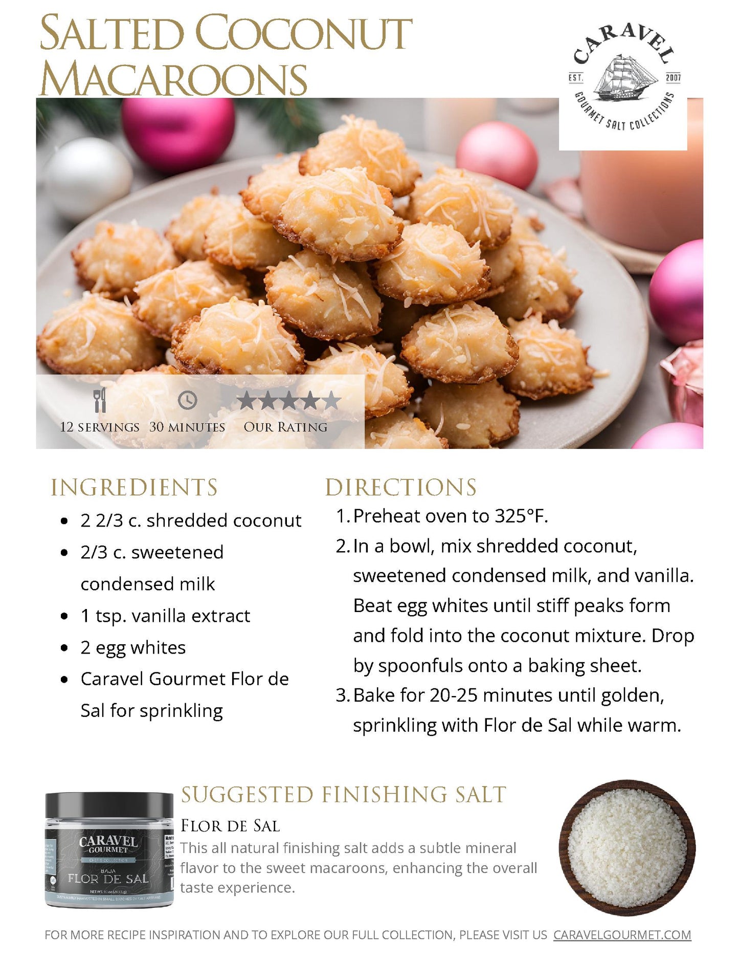 The Salty Chef - Holiday Baking - Recipe Collection