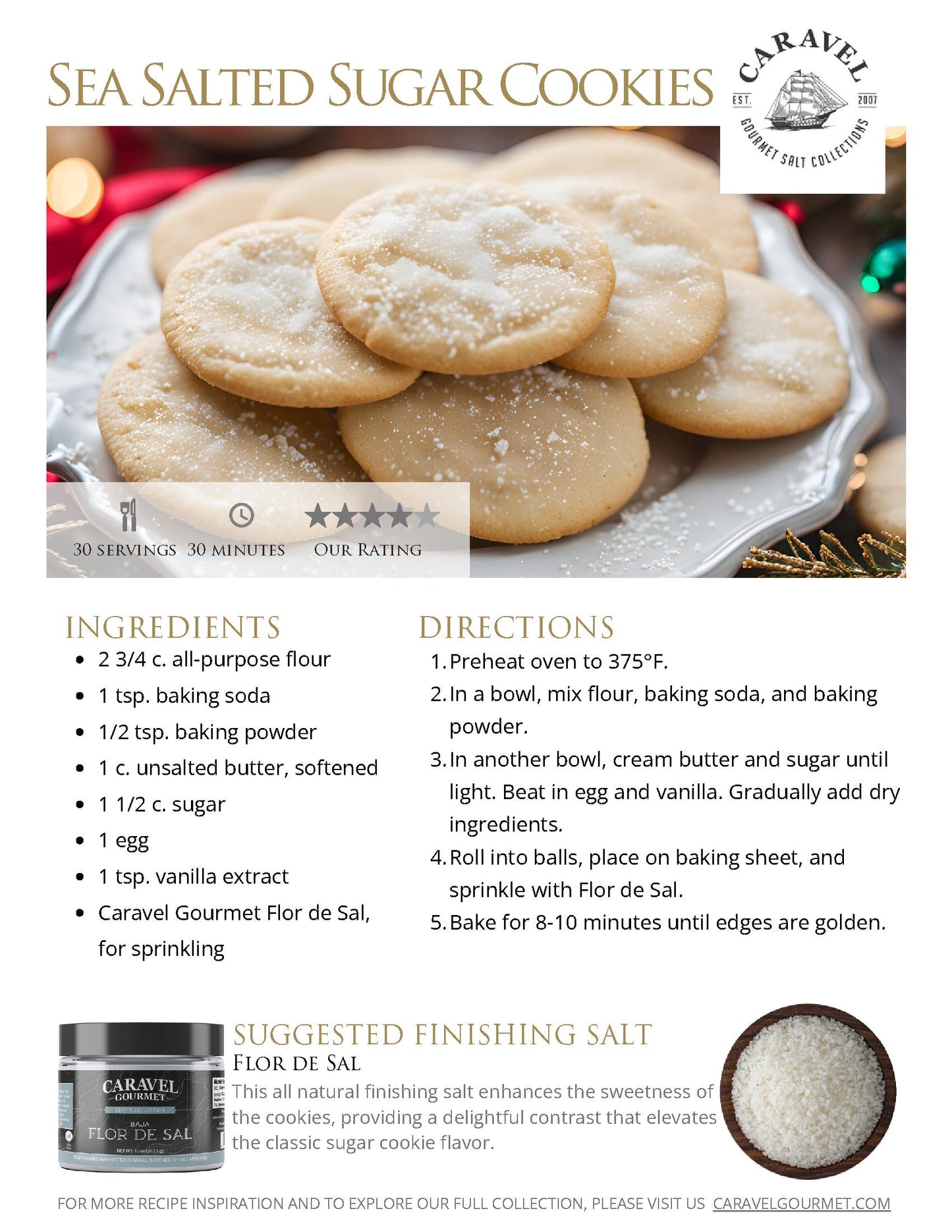 The Salty Chef - Holiday Baking - Recipe Collection