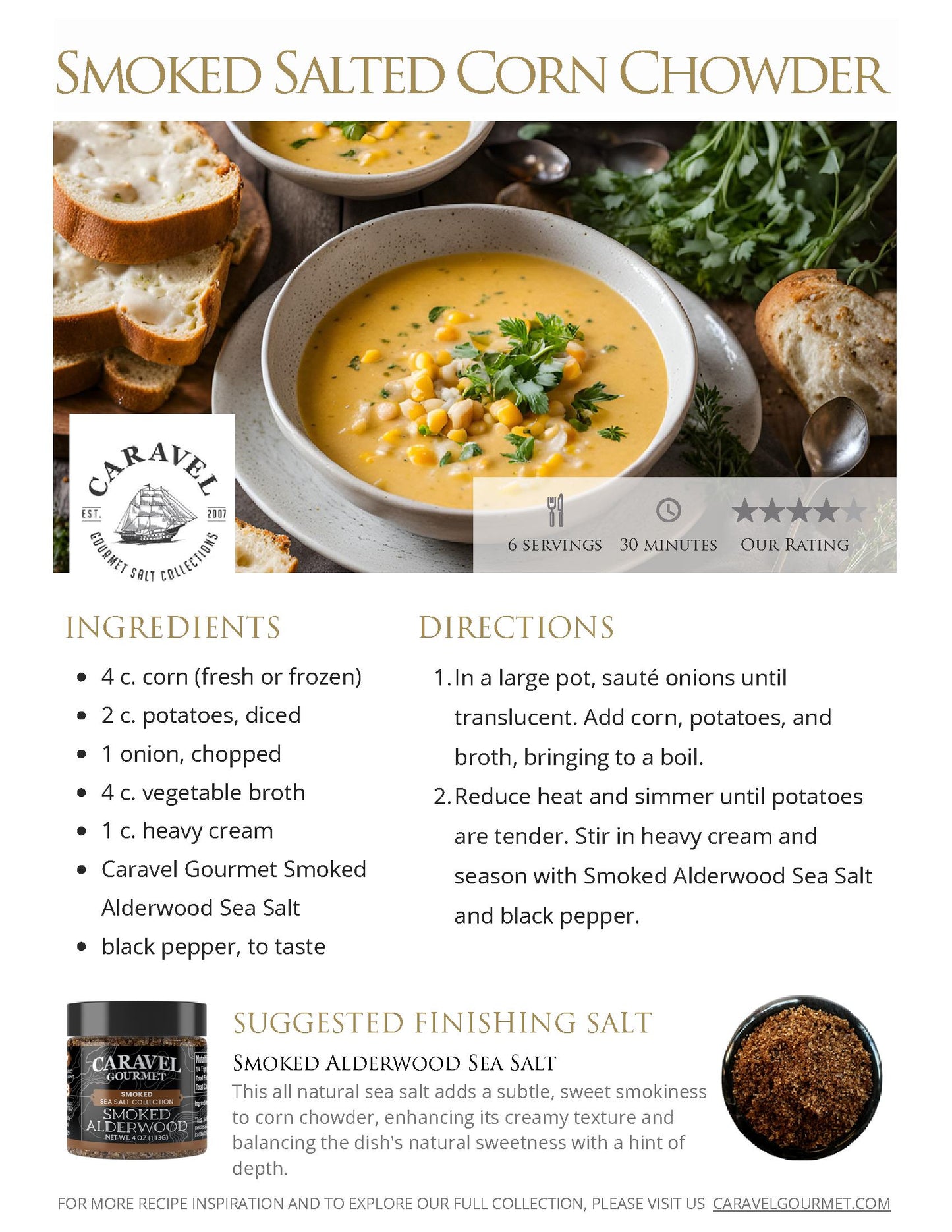 The Salty Chef - Holiday Warmers - Recipe Collection