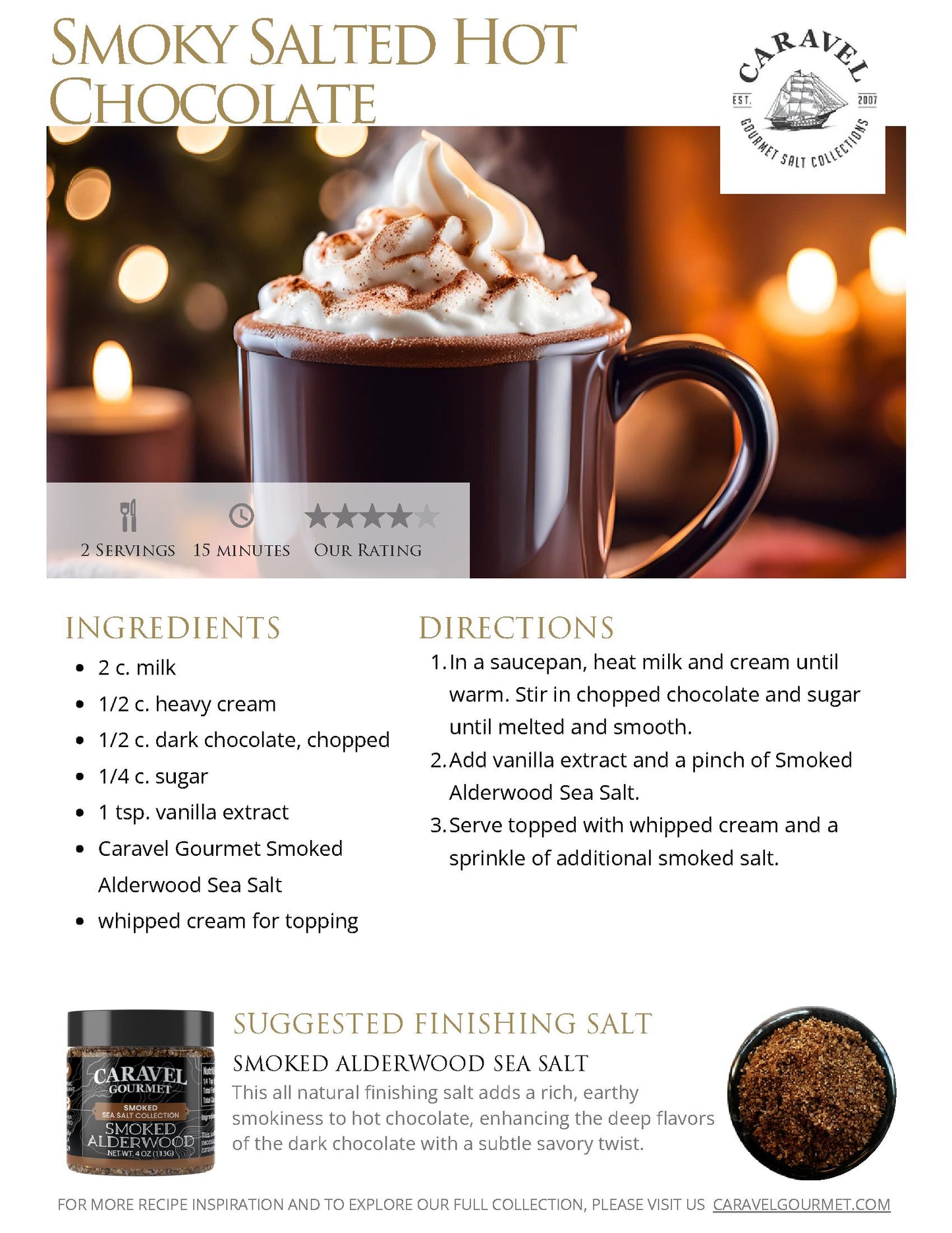 The Salty Chef - Holiday Warmers - Recipe Collection