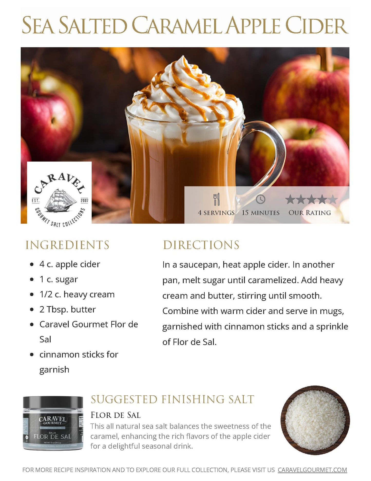 The Salty Chef - Holiday Warmers - Recipe Collection